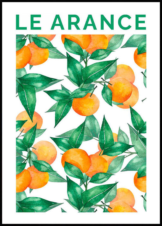 Oranges Plakat - Posterbox.no