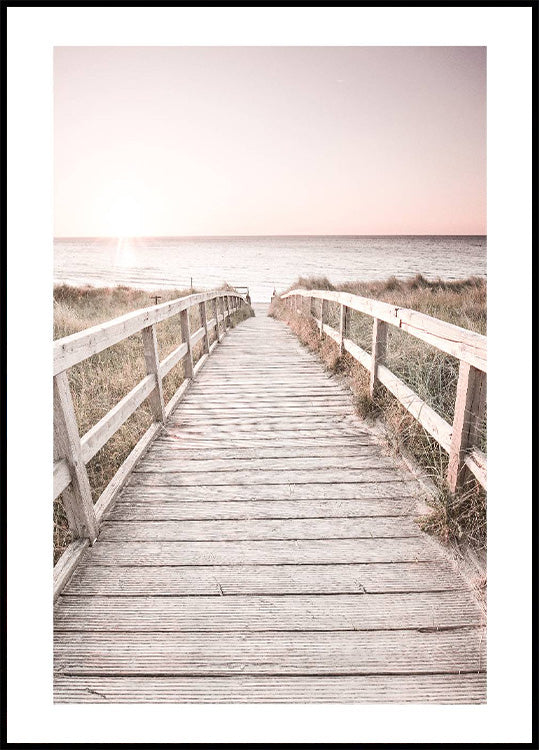 Path to the Beach Plakatr - Posterbox.no