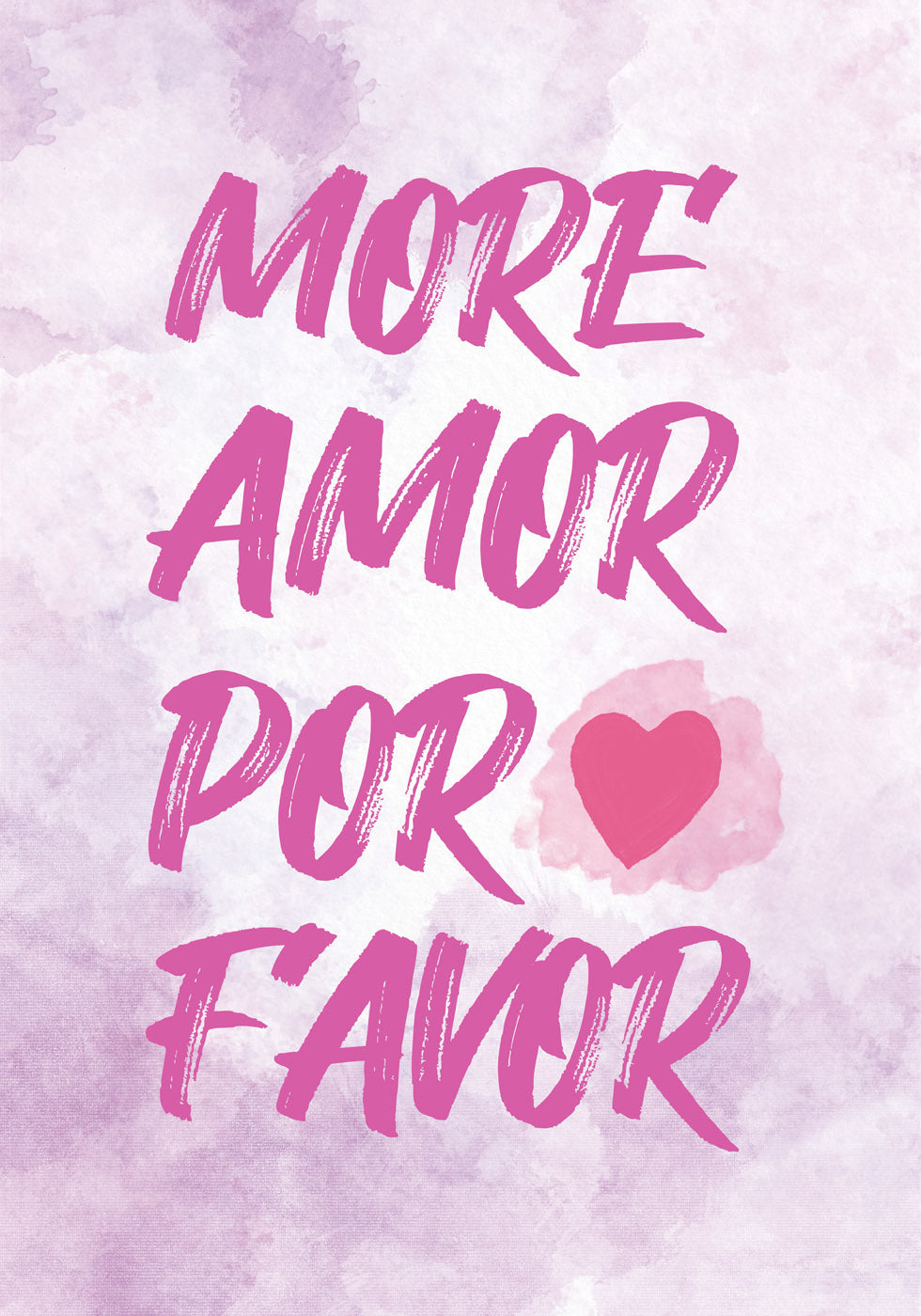 More Amor Por Favor Plakat - Posterbox.no