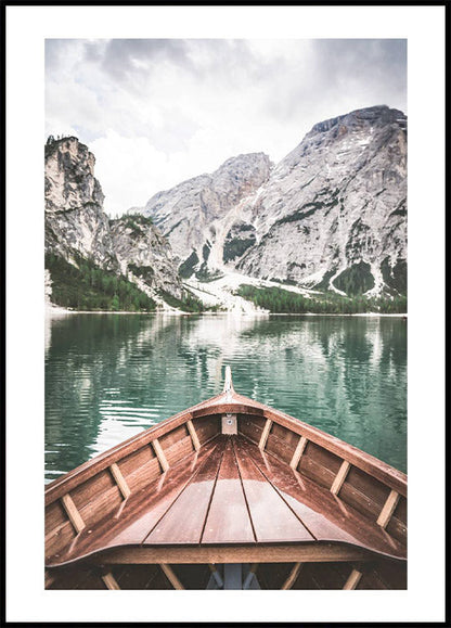 Peaceful Lake Braies Plakat - Posterbox.no