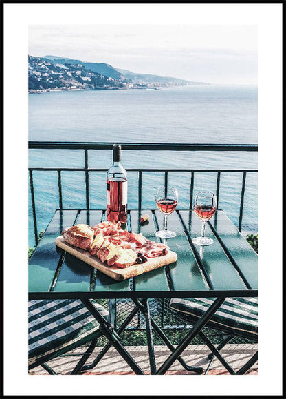 Wine in Italy Balcony Plakat - Posterbox.no