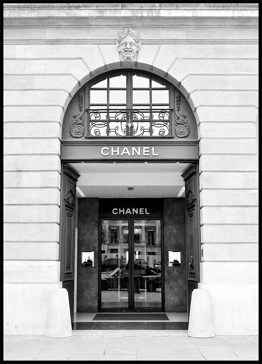 Chanel Parisian Chic - Storefront Plakat - Posterbox.no