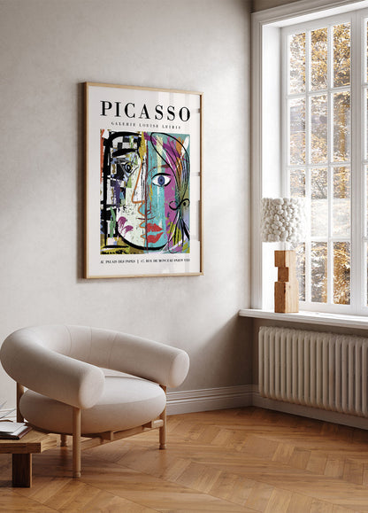 Visage Art Print Plakat - Posterbox.no