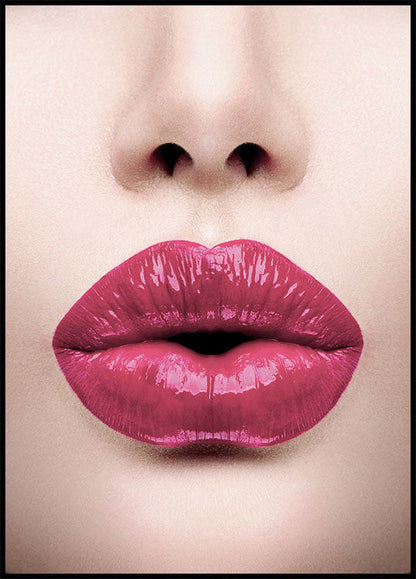 Pink Lips Plakat - Posterbox.no