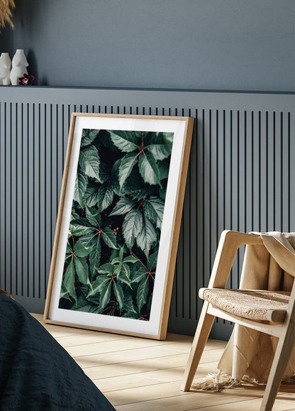 Wild Green Leaves Plakat - Posterbox.no