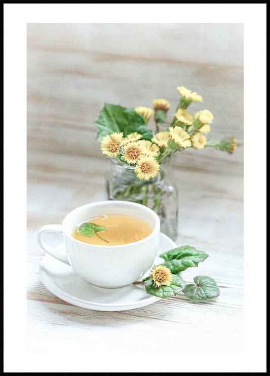 Chamomile Tea Flowers Plakat - Posterbox.no