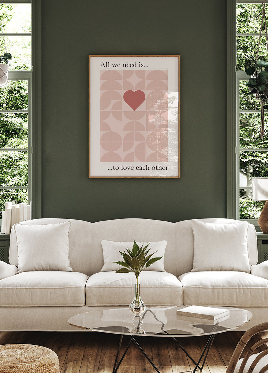 Love and Unity Poster