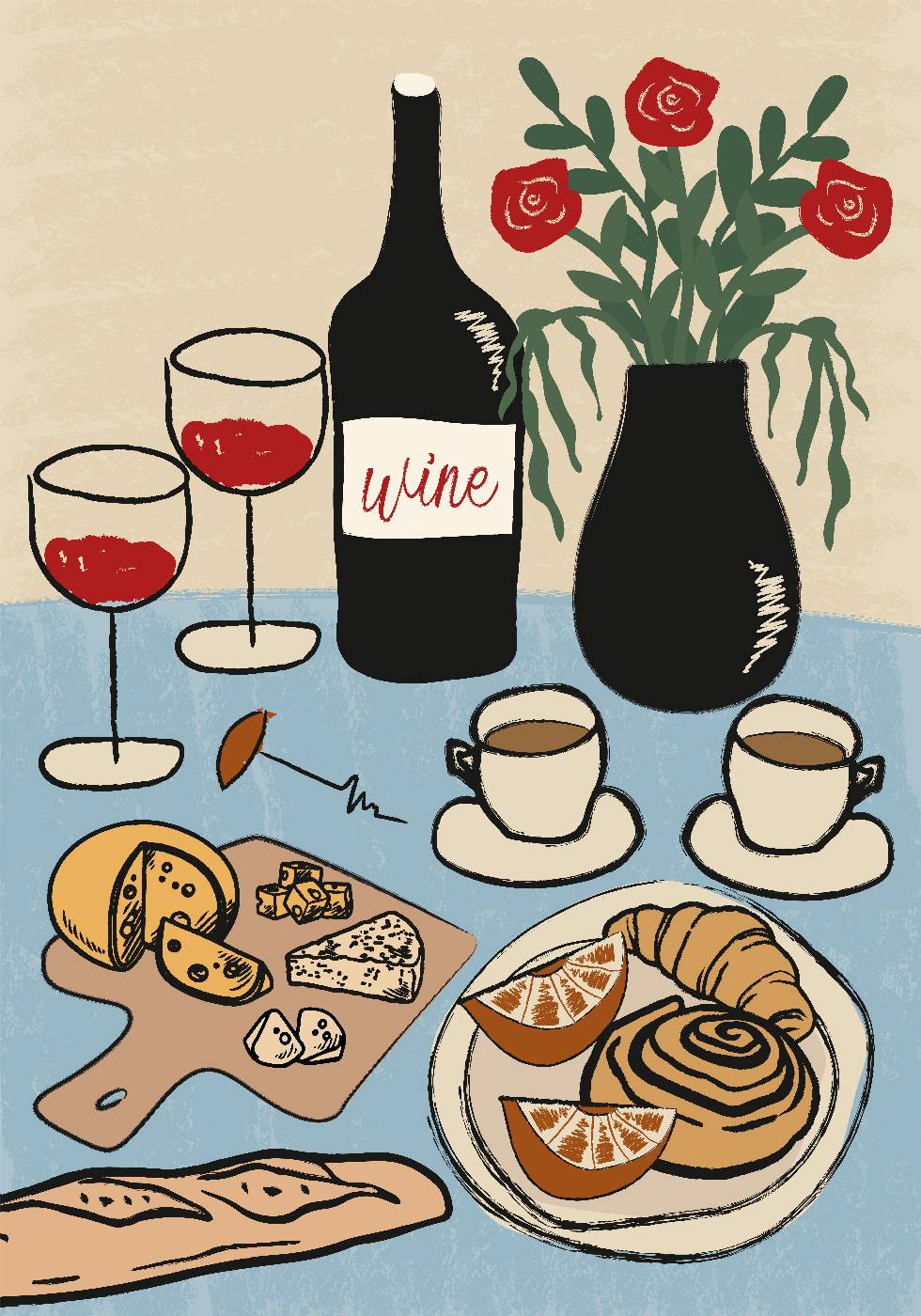 Dinner Table Poster