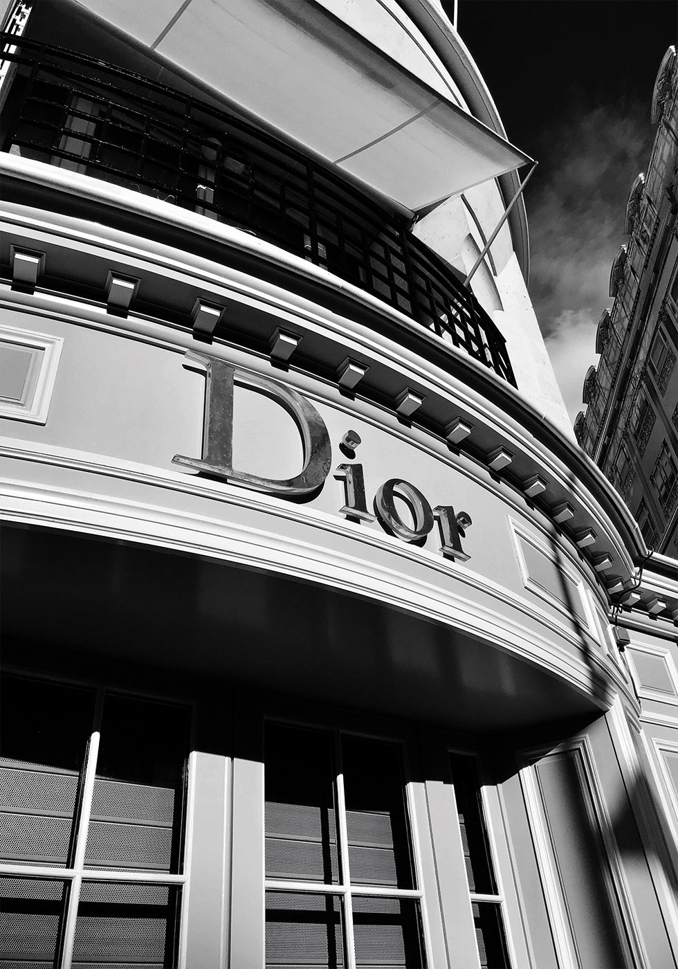 Dior Store Signage Poster