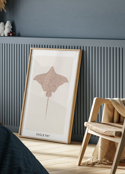 Eagle Ray Poster