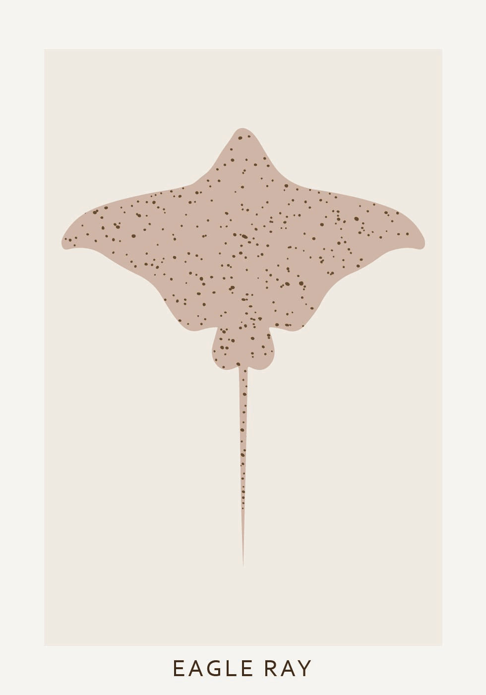 Eagle Ray Poster