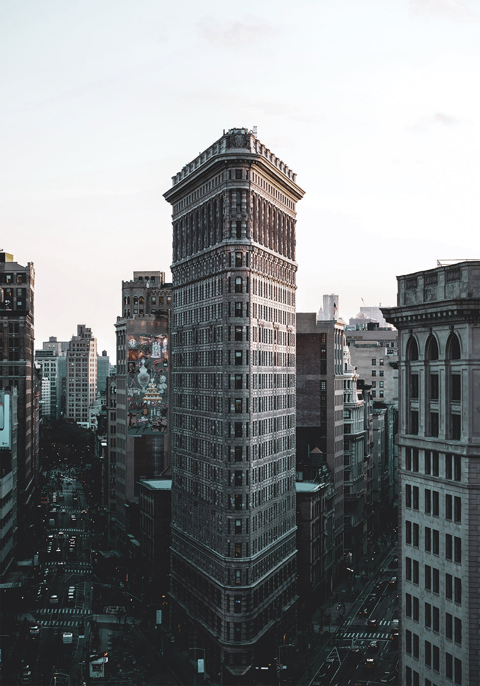 Flatiron Building View Poster