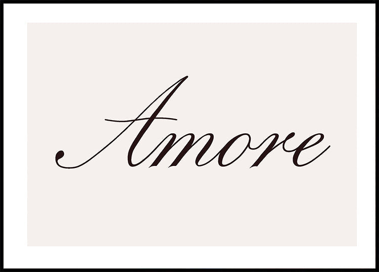 Amore Plakat - Posterbox.no