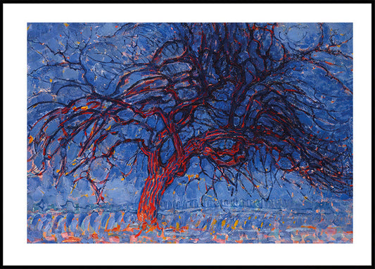 The Red Tree By Piet Mondrian Poster