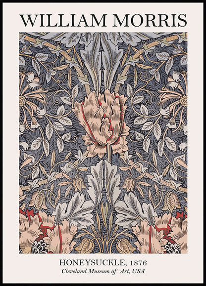 William Morris Honeysuckle Poster