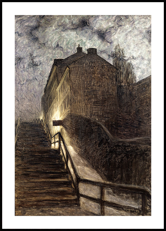 Motif from Timmermansgatan by Eugène Jansson Poster