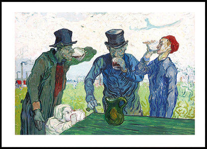 The Drinkers By Vincent van Gogh Poster