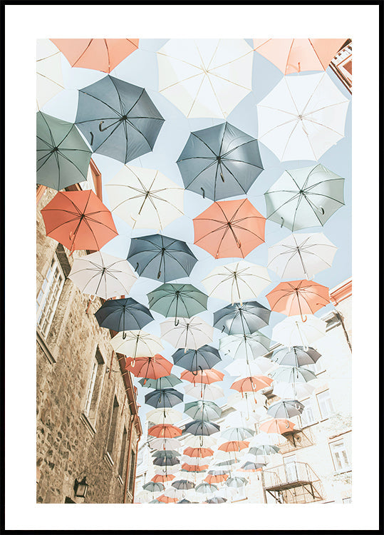 Umbrellas Poster