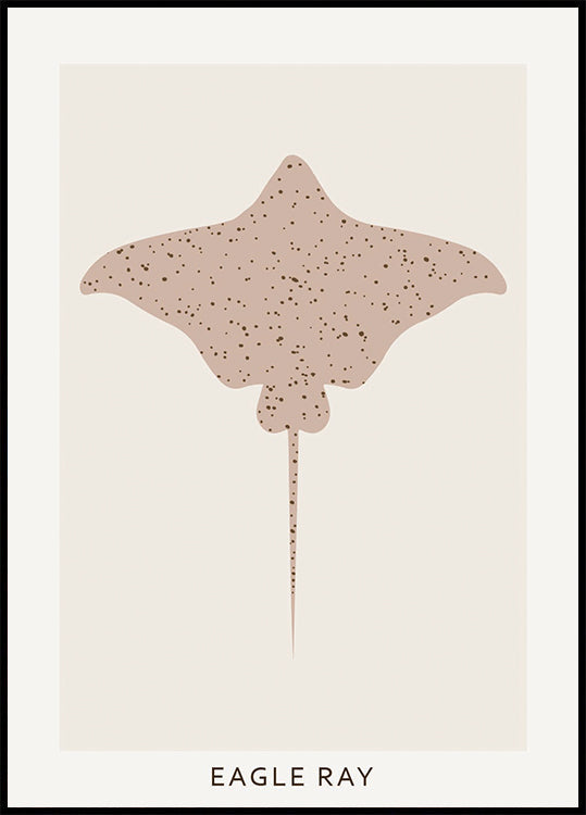 Eagle Ray Poster