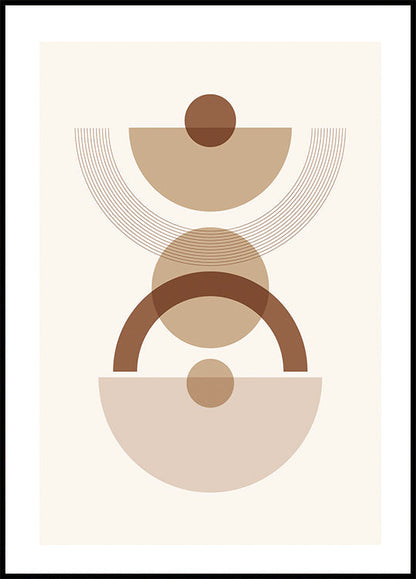 Geometric Shapes No. 1 Poster