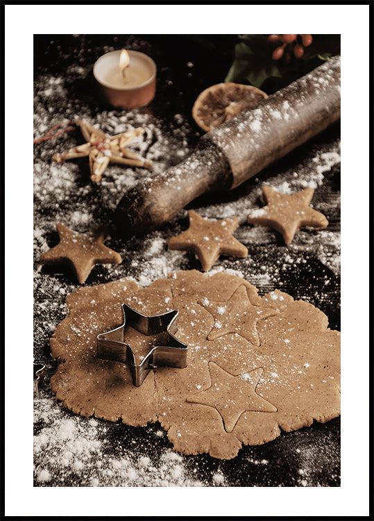 Gingerbread Cookie Poster