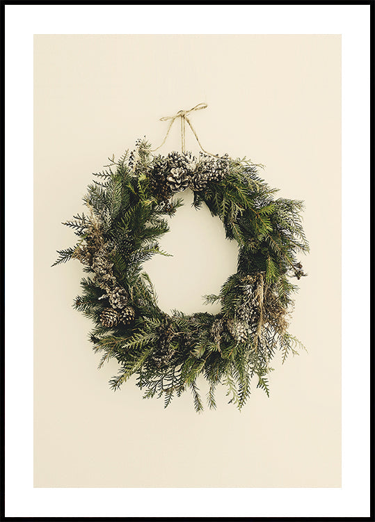 Christmas Wreath Poster