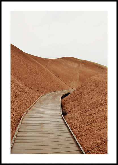 Painted Hills Boardwalk Poster