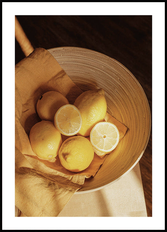 Fragrant Lemons Poster