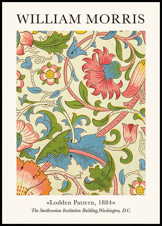 William Morris Lodden Pattern Poster