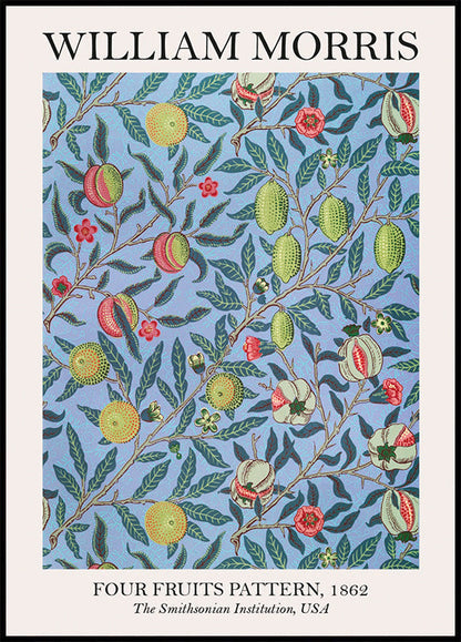 William Morris Four Fruits Poster