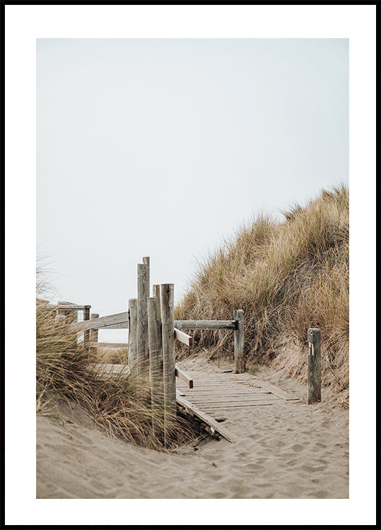 Beach Entrance Poster