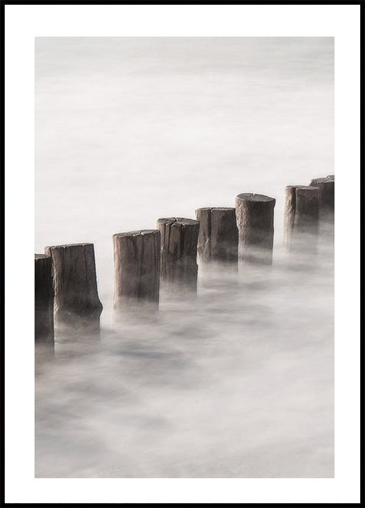 Piles In A Thick Fog Poster