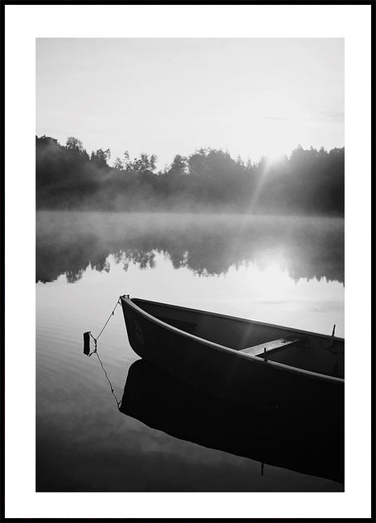 Sunrise On The Lake Poster