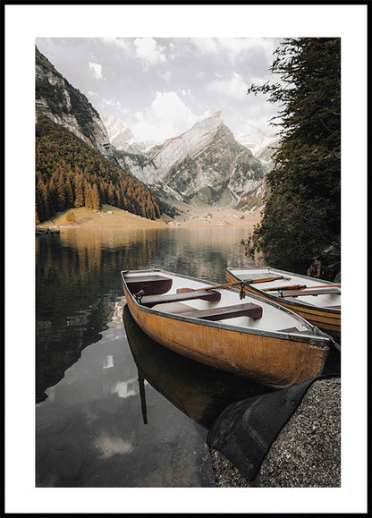 Serene Lake Reflection Poster