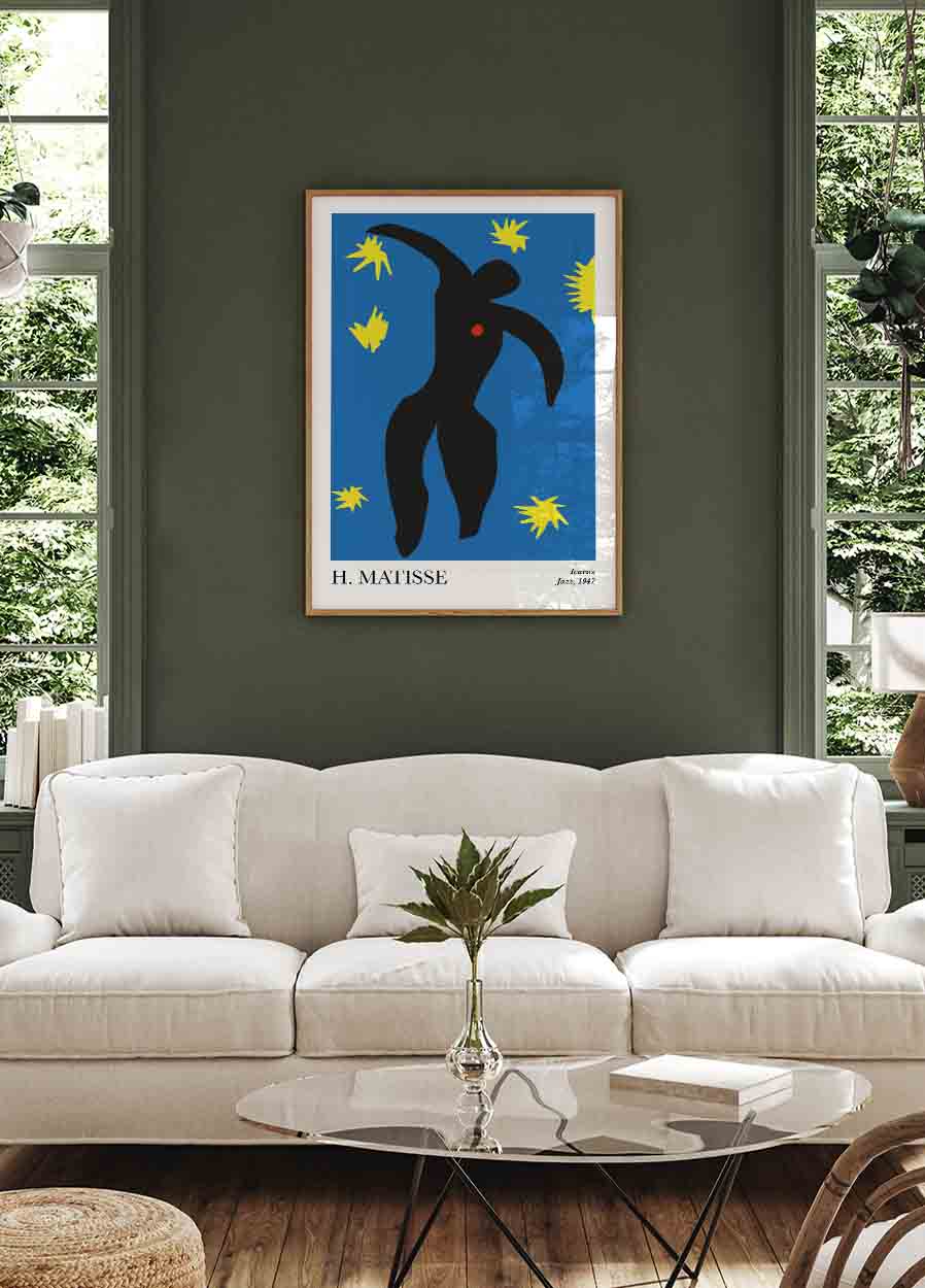 H. Matisse Icarus Poster