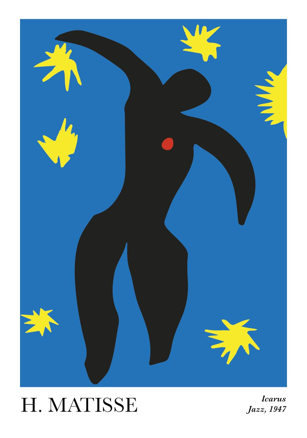 H. Matisse Icarus Poster