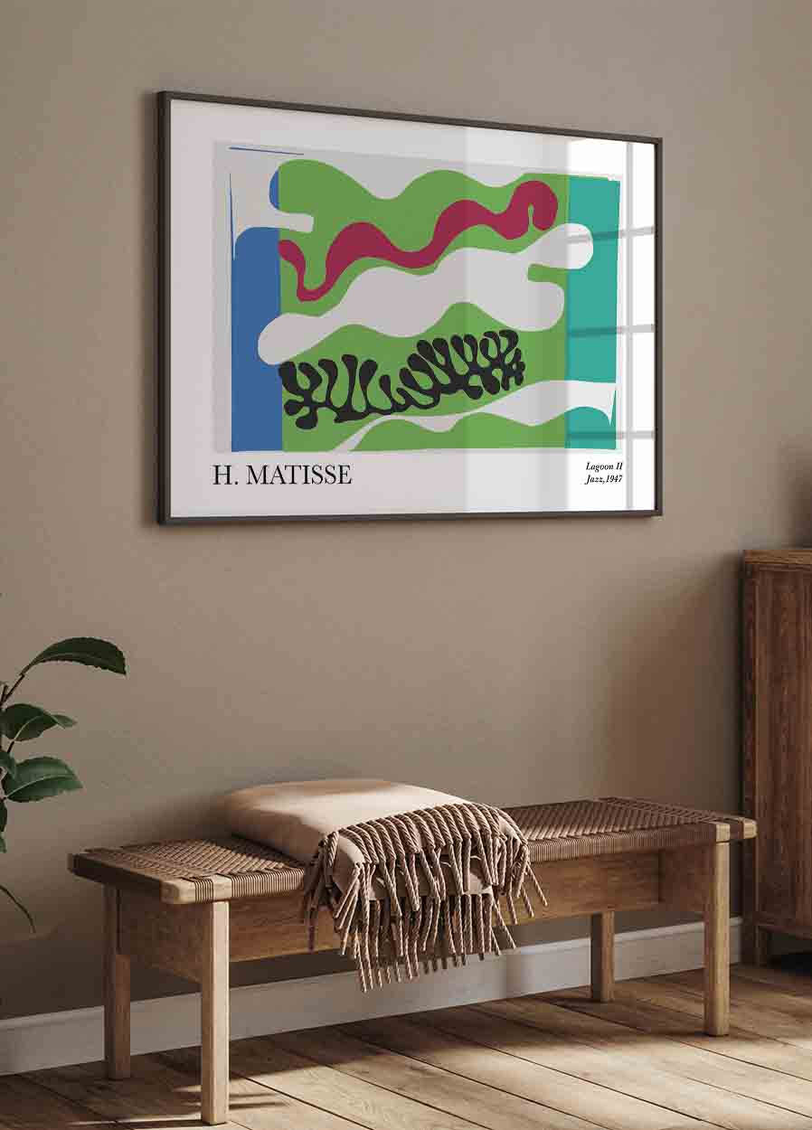 Colorful Abstract Shapes Poster