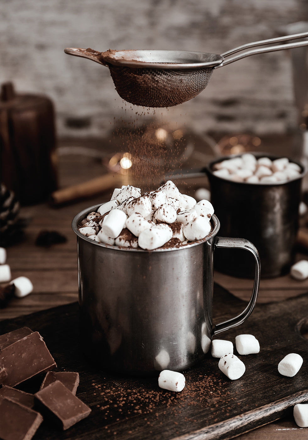 Hot Chocolate with Marshmallow Poster