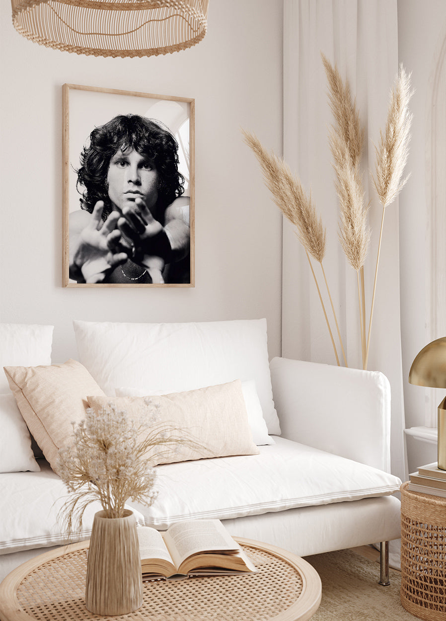 Jim Morrison Portrait Poster