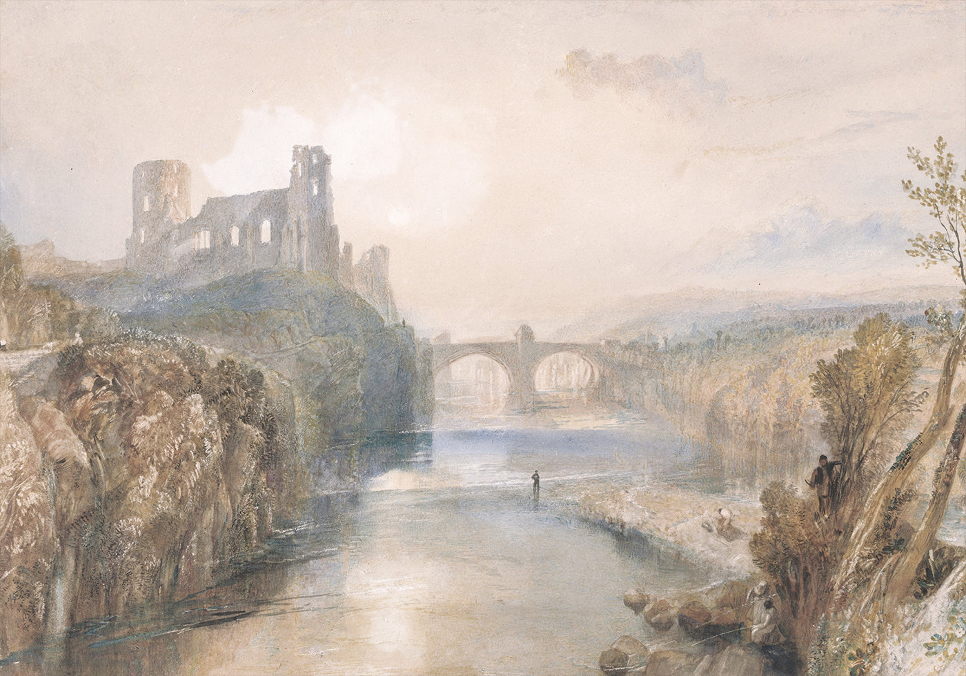 Joseph Mallord William Turner - Barnard Castle Poster