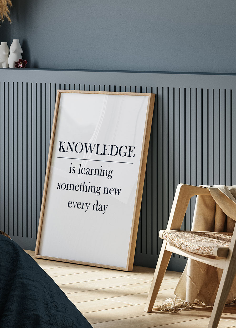 Knowledge Plakat - Posterbox.no