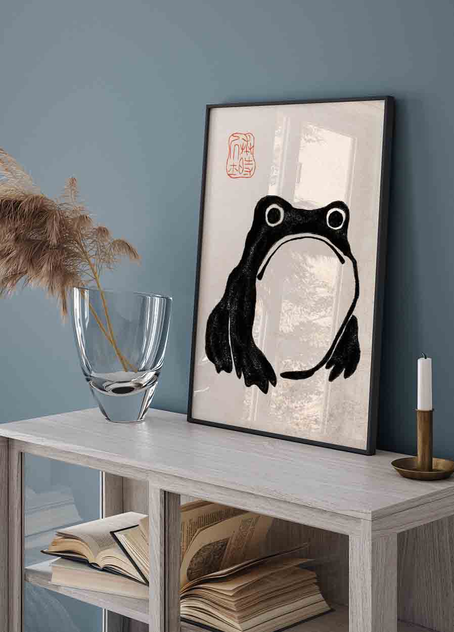 Matsumoto Hoji Frogs Poster