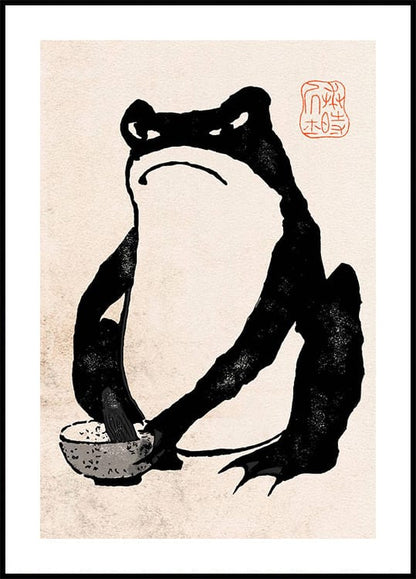 Matsumoto Hoji Frogs Poster