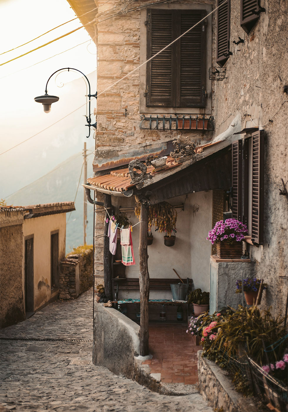 Charming Streets of Tuscany Poster