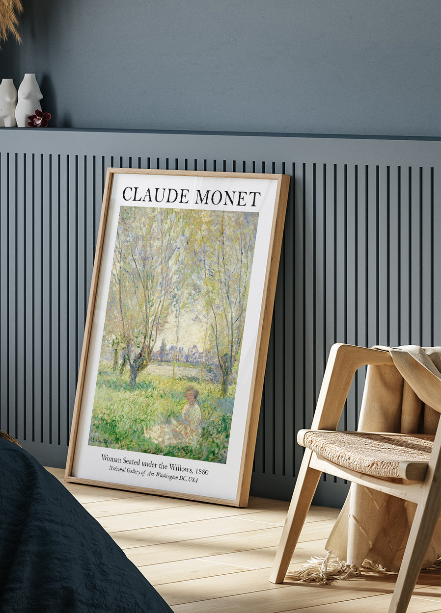 Monet Williows Poster