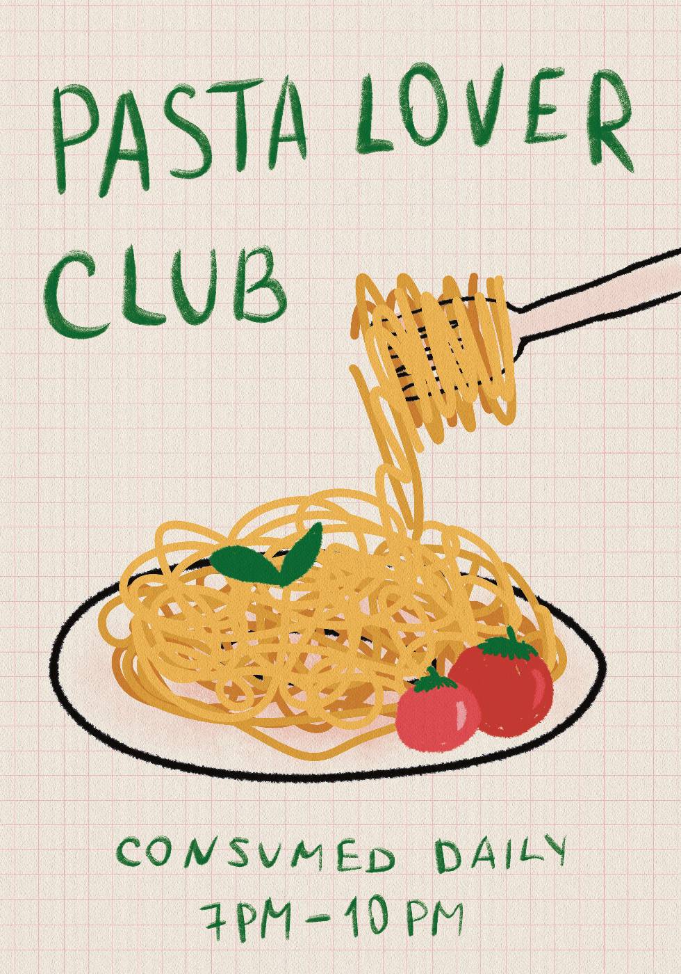 Pasta Day Poster