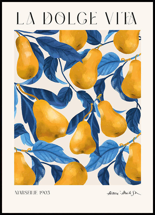 Pears Poster