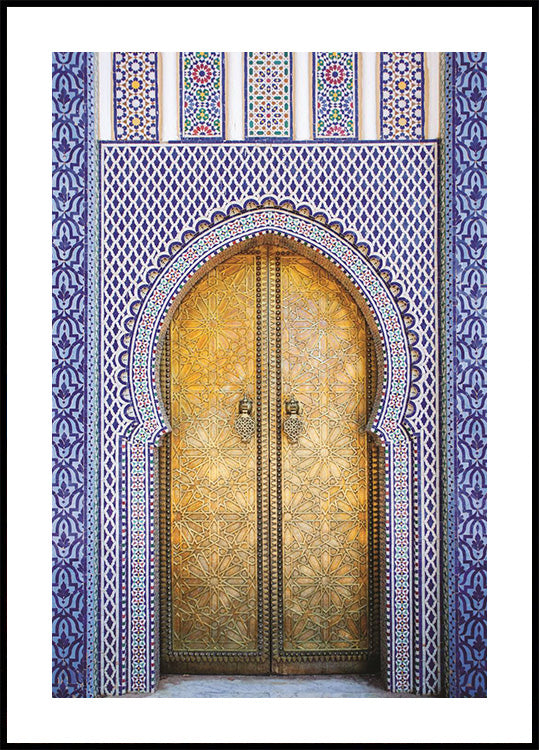 Royal Palace Door Poster