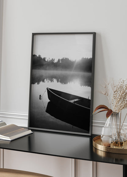 Sunrise On The Lake Poster