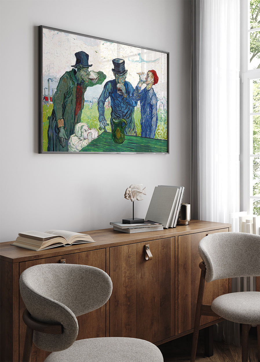 The Drinkers By Vincent van Gogh Poster